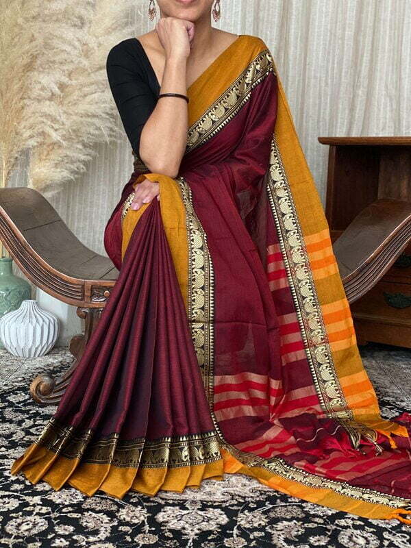 Nisha ( Authentic Narayanpet cotton sarees - Handloom ) Nisha ( Authentic Narayanpet cotton sarees - Handloom )