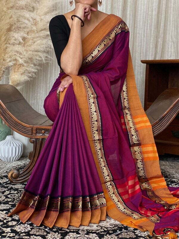 Nisha ( Authentic Narayanpet cotton sarees - Handloom ) Nisha ( Authentic Narayanpet cotton sarees - Handloom )