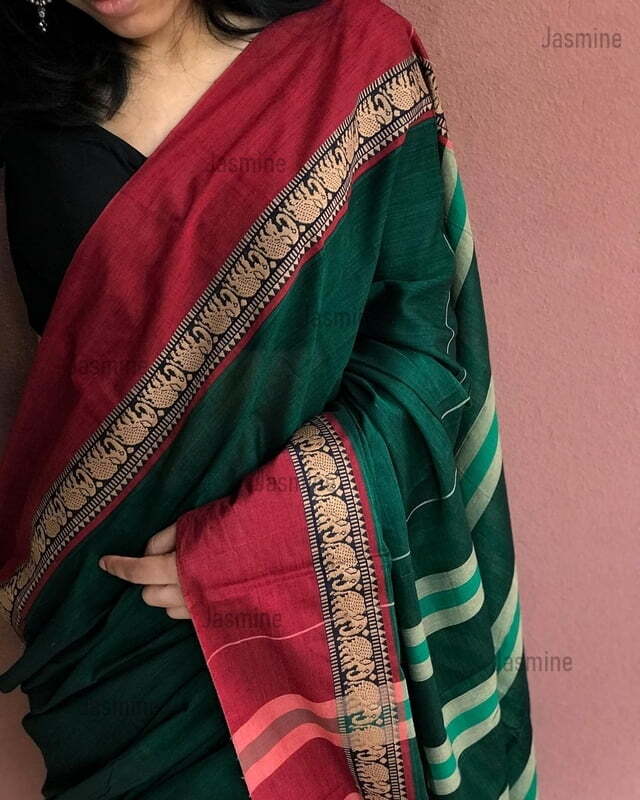 Nisha ( Authentic Narayanpet cotton sarees - Handloom ) Nisha ( Authentic Narayanpet cotton sarees - Handloom )