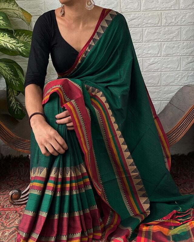 Rukmini - रुक्मिणी ( Narayanpet cotton sarees ) Rukmini - रुक्मिणी ( Narayanpet cotton sarees )