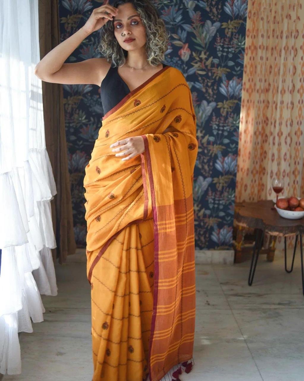Sharini - শারিনী ( Khadi cotton sarees ) Sharini - শারিনী ( Khadi cotton sarees )
