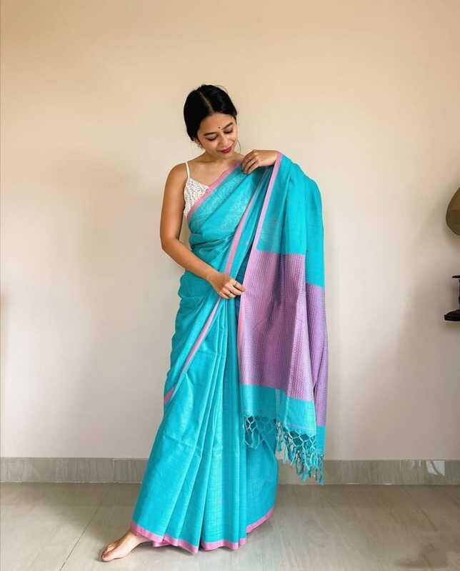 Sharanya - शरण्या ( Khadi cotton sarees ) Sharanya - शरण्या ( Khadi cotton sarees )