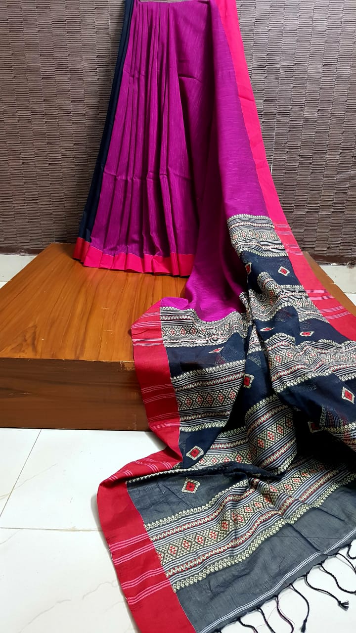 Rekha ( Khadi cotton sarees ) Rekha ( Khadi cotton sarees )