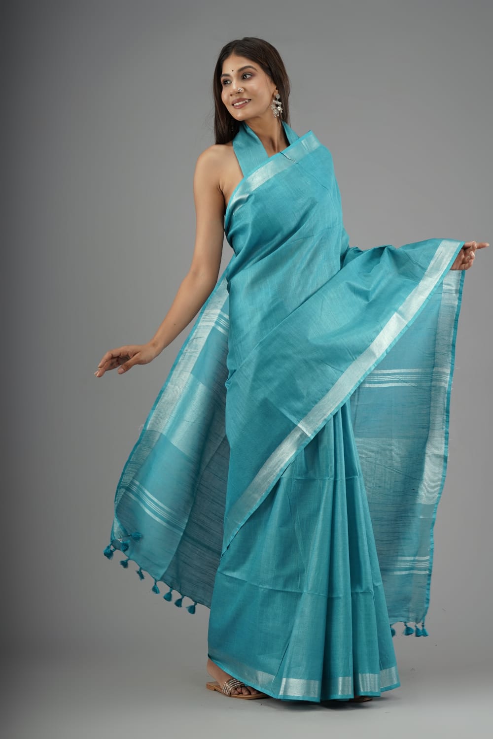 Preity - प्रीति ( Linen cotton sarees ) Preity - प्रीति ( Linen cotton sarees )
