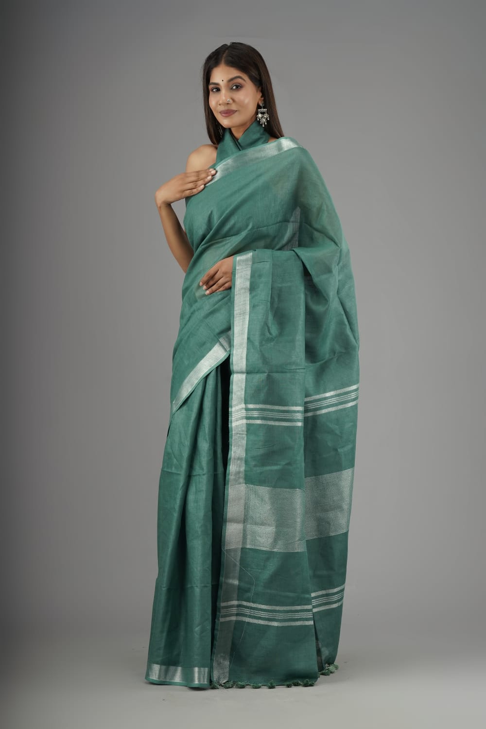 Juhi - जूही ( Linen cotton sarees ) Juhi - जूही ( Linen cotton sarees )