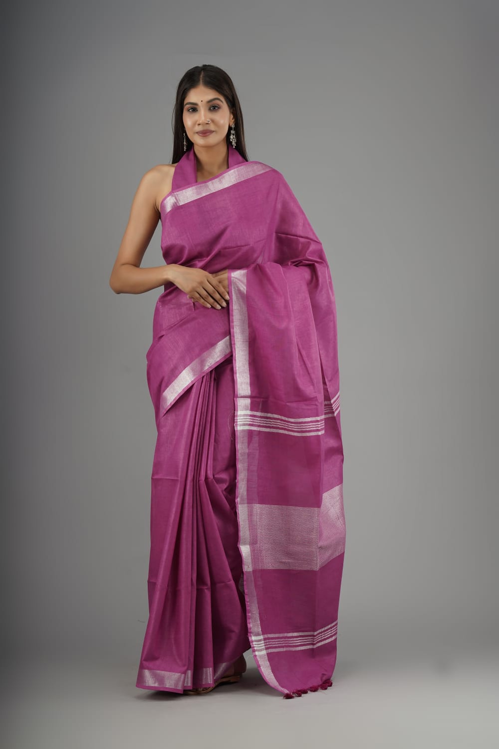 Sanya - सान्या( Linen cotton sarees ) Sanya - सान्या( Linen cotton sarees )