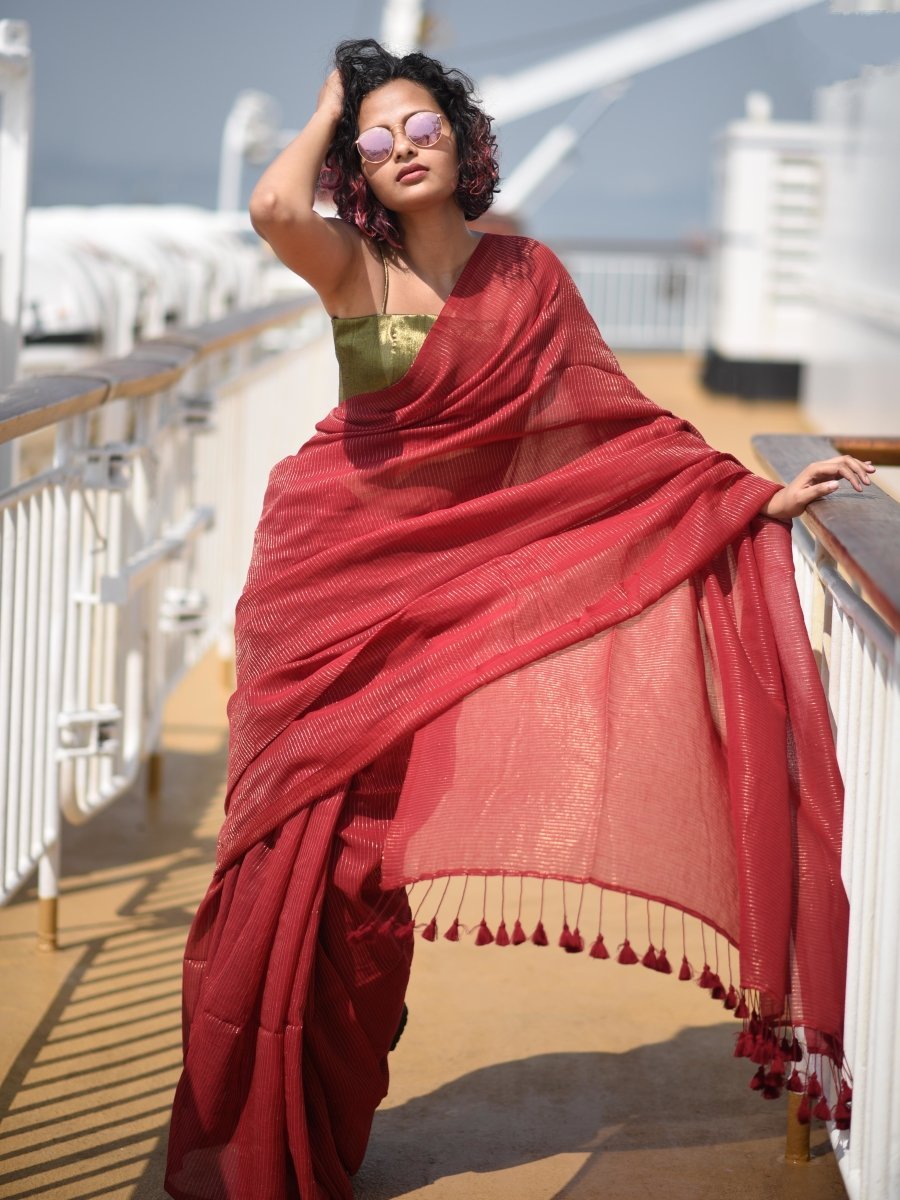 Ganga - गंगा ( Khadi cotton sarees ) Ganga - गंगा ( Khadi cotton sarees )