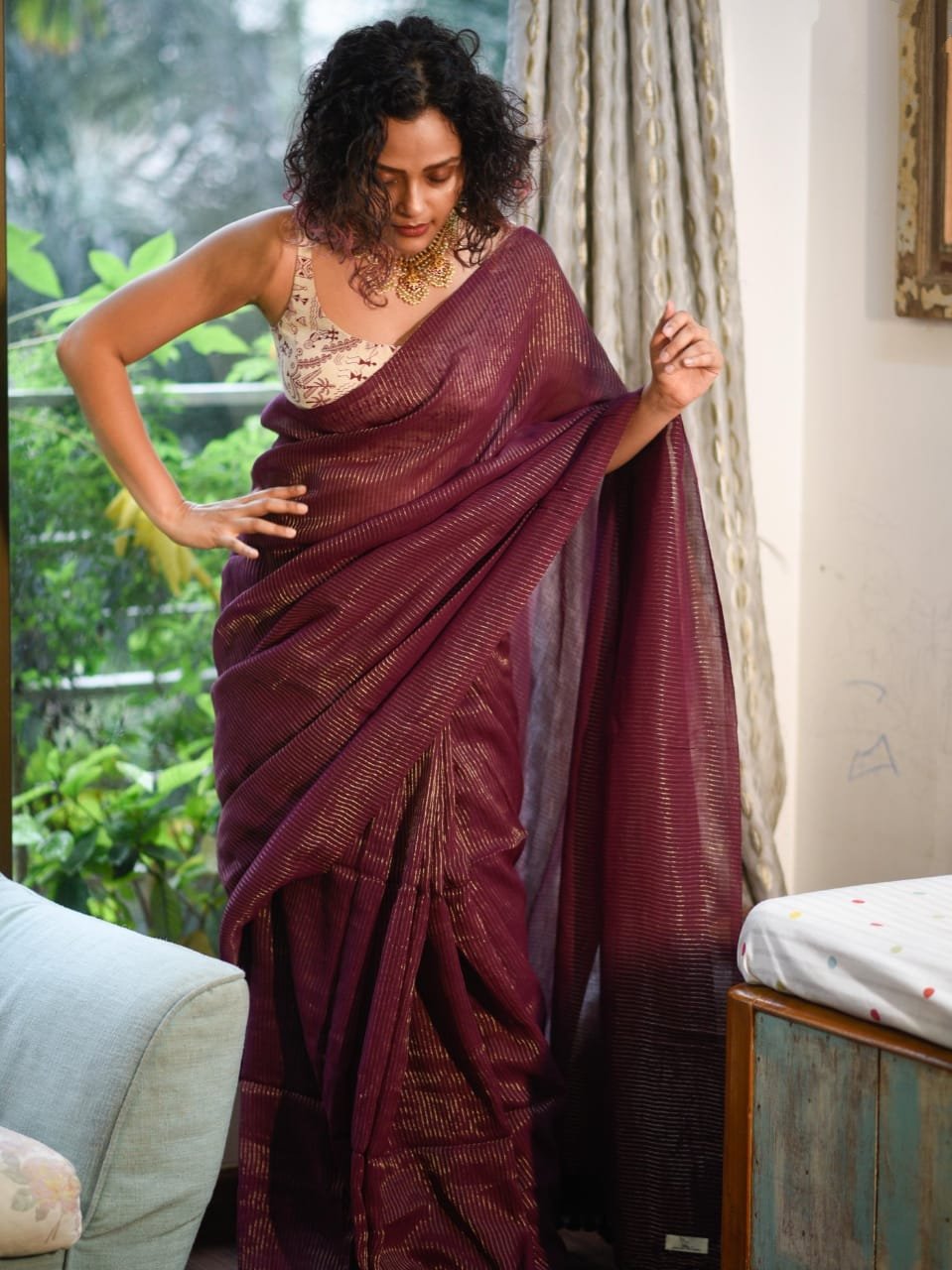 Nimaya - निमाया ( Khadi cotton sarees ) Nimaya - निमाया ( Khadi cotton sarees )