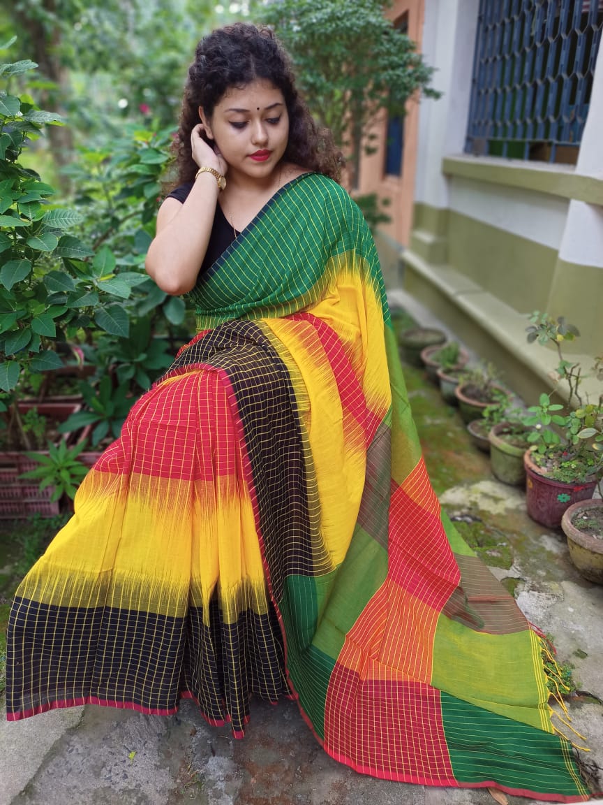 Ahiri - আহিরী ( Khadi cotton sarees ) Ahiri - আহিরী ( Khadi cotton sarees )