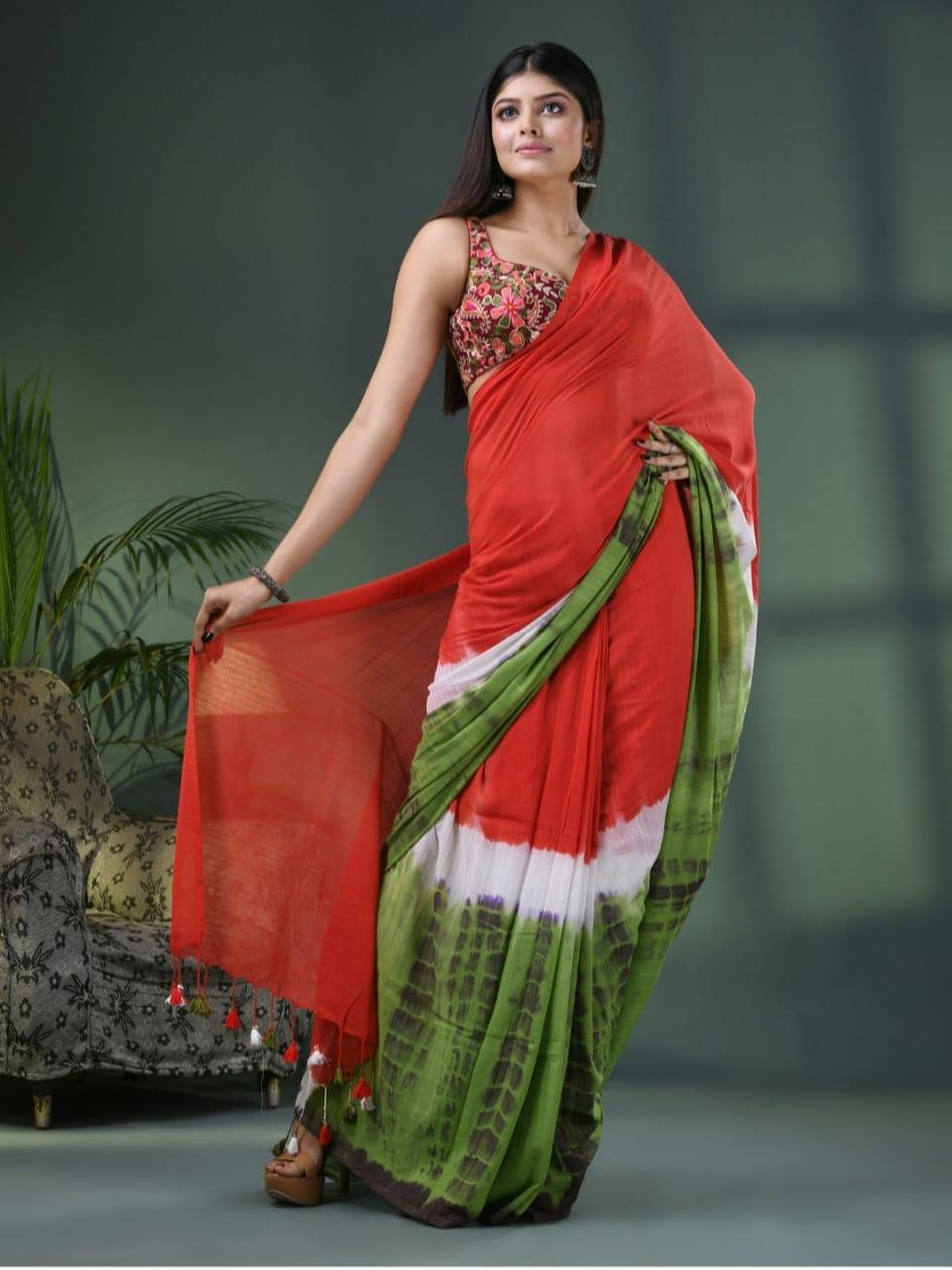 Saumili - सौमिली ( Mul cotton sarees ) Saumili - सौमिली ( Mul cotton sarees )