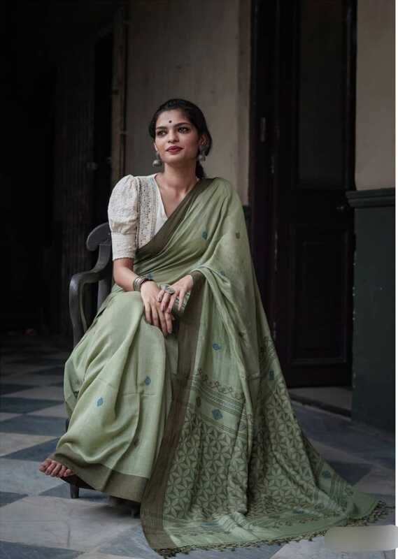 Gowri - గౌరి ( Handloom Khadi cotton sarees ) Gowri - గౌరి ( Handloom Khadi cotton sarees )
