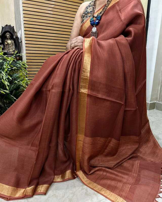 Bhavani - भवानी ( Linen cotton sarees ) Bhavani - भवानी ( Linen cotton sarees )