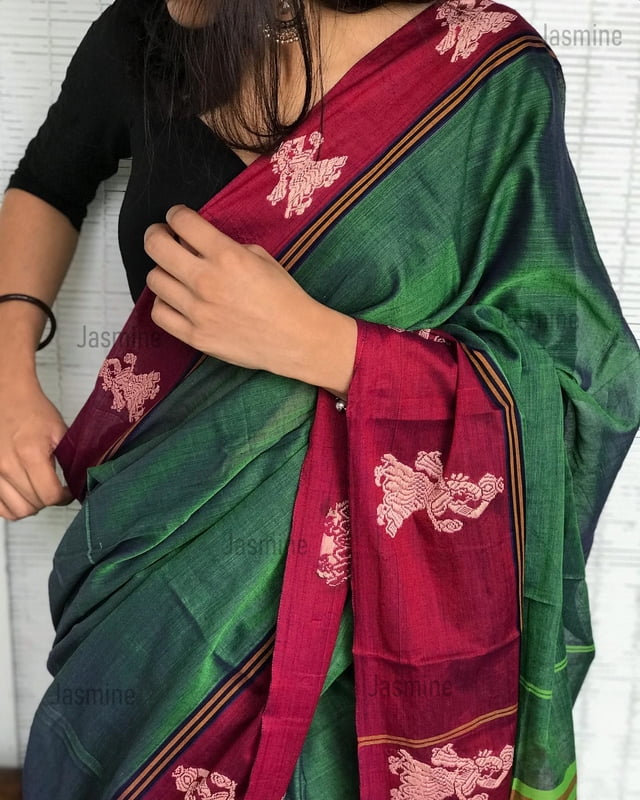 Baluchari - बलुचरी ( Authentic Narayanpet Handloom ) Baluchari - बलुचरी ( Authentic Narayanpet Handloom )