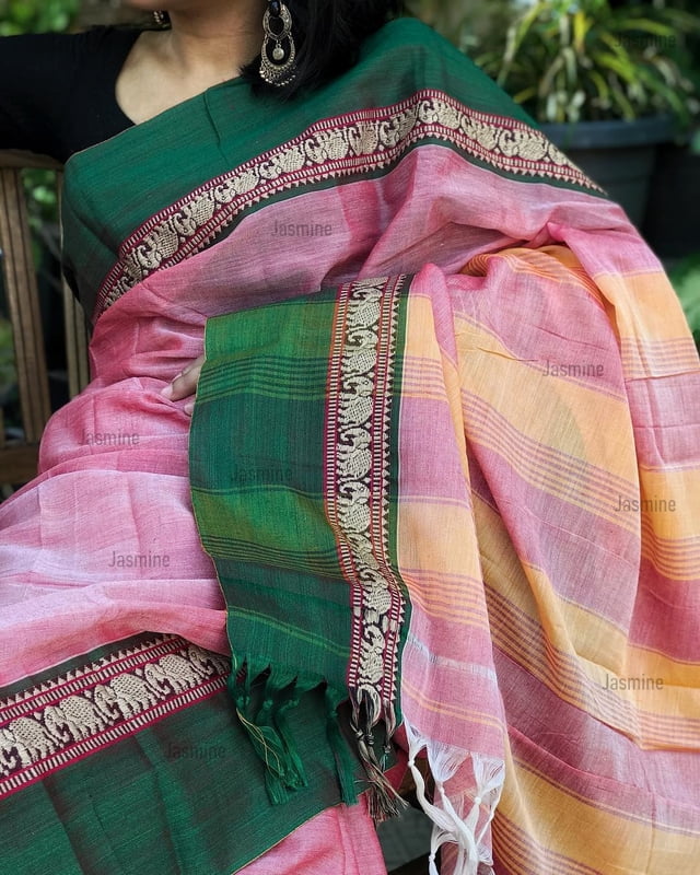 Aarohi - आरोहि ( Authentic Narayanpet cotton sarees - Handloom )