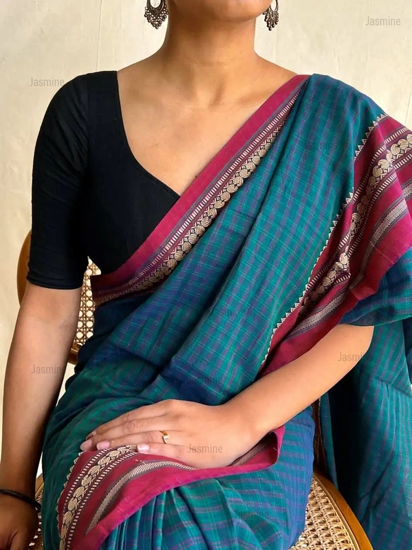 Tanvitha - తన్విత ( Authentic Narayanpet Handloom ) Tanvitha - తన్విత ( Authentic Narayanpet Handloom )