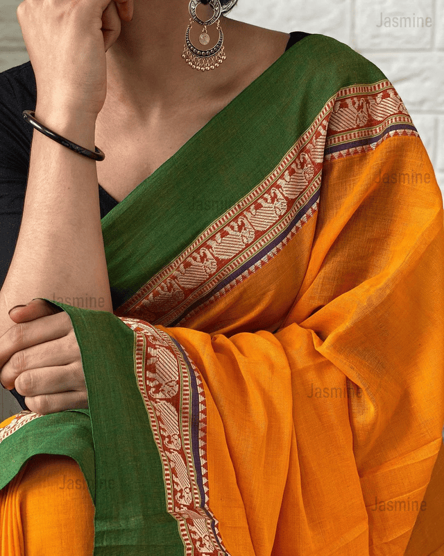 Yogini ( Authentic Narayanpet cotton sarees - Handloom ) Yogini ( Authentic Narayanpet cotton sarees - Handloom )
