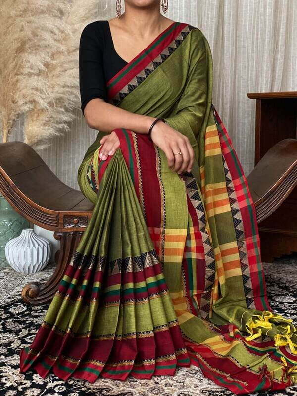 Rukmini - रुक्मिणी ( Narayanpet cotton sarees ) Rukmini - रुक्मिणी ( Narayanpet cotton sarees )
