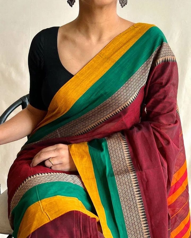 Tejasvi - तेजस्वी ( Authentic Narayanpet cotton ) Tejasvi - तेजस्वी ( Authentic Narayanpet cotton )