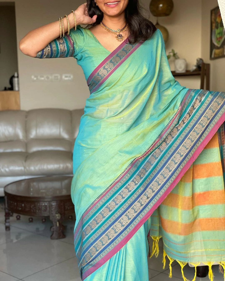 Ganga - गंगा ( Authentic Narayanpet Handloom ) Ganga - गंगा ( Authentic Narayanpet Handloom )