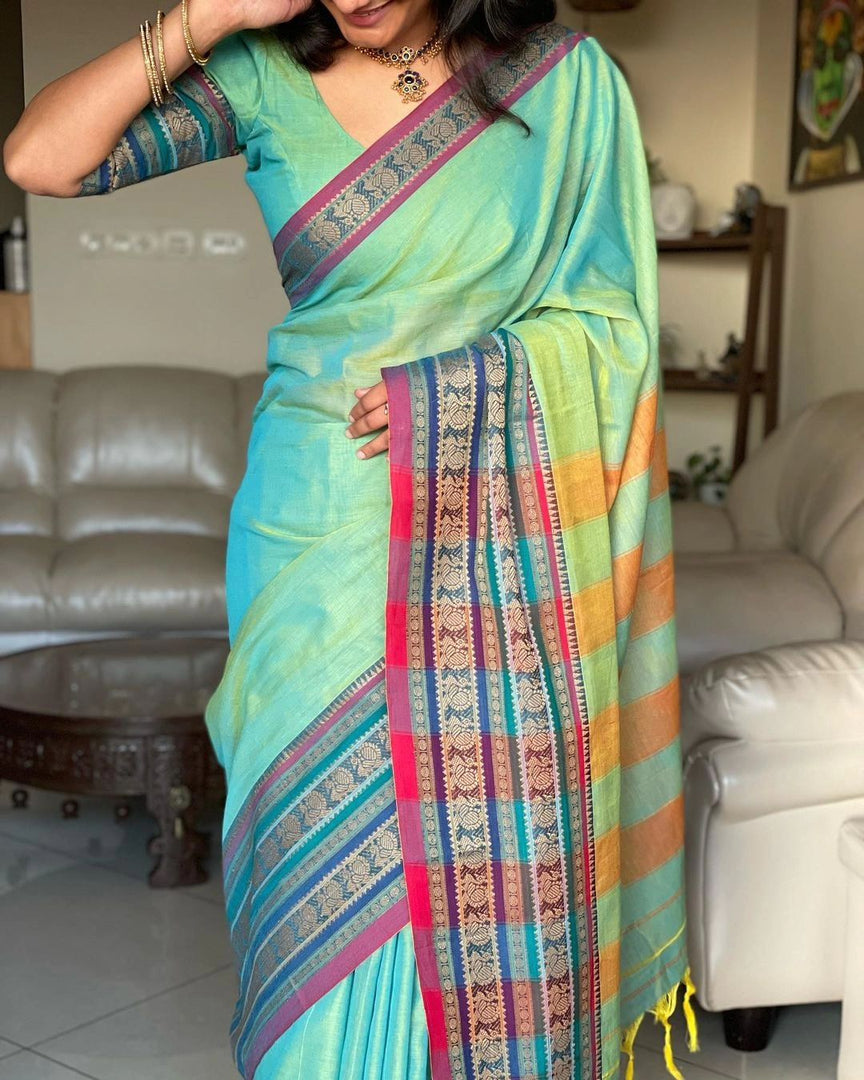 Ganga - गंगा ( Authentic Narayanpet Handloom ) Ganga - गंगा ( Authentic Narayanpet Handloom )